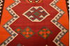 Kilim Red Hand Knotted 46 X 81  Area Rug 100-109171 Thumb 8