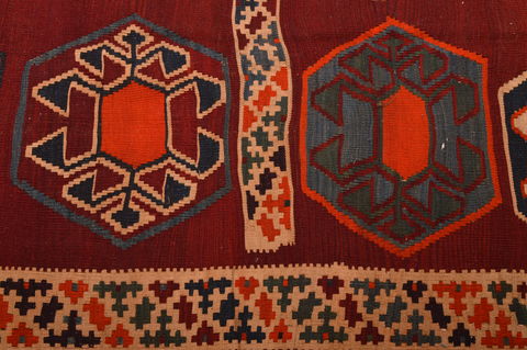 Kilim Brown Hand Knotted 50 X 82 Area Rug 100-109172 Image 10