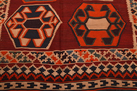 Kilim Brown Hand Knotted 50 X 82 Area Rug 100-109172 Image 12