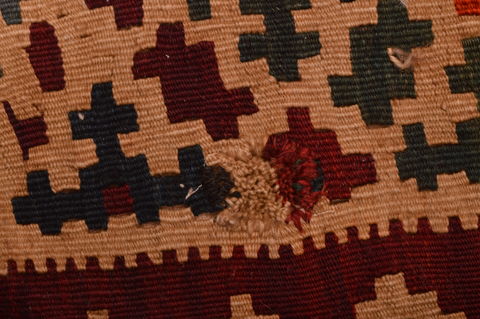 Kilim Brown Hand Knotted 50 X 82 Area Rug 100-109172 Image 14