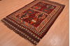 Kilim Brown Hand Knotted 50 X 82 Area Rug 100-109172 Thumb 2