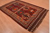 Kilim Brown Hand Knotted 50 X 82 Area Rug 100-109172 Thumb 3