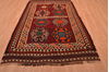 Kilim Brown Hand Knotted 50 X 82 Area Rug 100-109172 Thumb 4