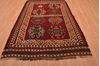 Kilim Brown Hand Knotted 50 X 82  Area Rug 100-109172 Thumb 4