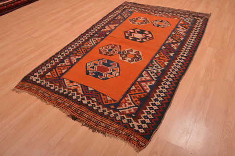 Kilim Brown Flat Woven 411 X 84 Area Rug 100-109174 Image 2