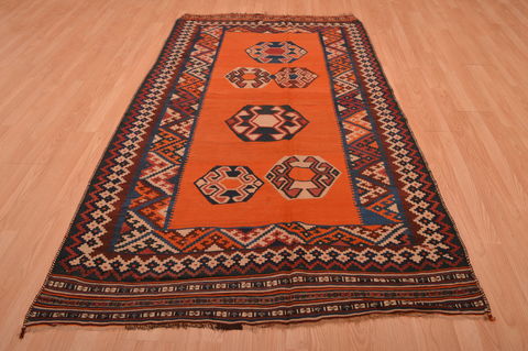 Kilim Brown Flat Woven 411 X 84 Area Rug 100-109174 Image 4