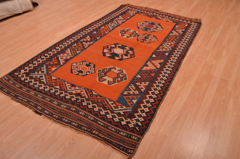 Kilim Brown Flat Woven 411 X 84 Area Rug 100-109174 Image 5