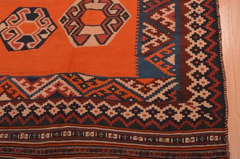 Kilim Brown Flat Woven 411 X 84 Area Rug 100-109174 Image 8