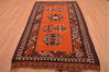 Kilim Brown Flat Woven 411 X 84 Area Rug 100-109174 Thumb 1
