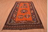 Kilim Brown Flat Woven 411 X 84  Area Rug 100-109174 Thumb 4