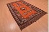 Kilim Brown Flat Woven 411 X 84  Area Rug 100-109174 Thumb 6