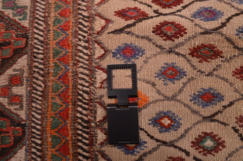 Kilim Brown Hand Knotted 510 X 76 Area Rug 100-109177 Image 13