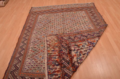 Kilim Brown Hand Knotted 510 X 76 Area Rug 100-109177 Image 16
