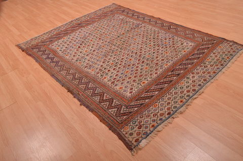 Kilim Brown Hand Knotted 510 X 76 Area Rug 100-109177 Image 4