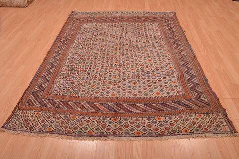Kilim Brown Hand Knotted 510 X 76 Area Rug 100-109177 Image 5