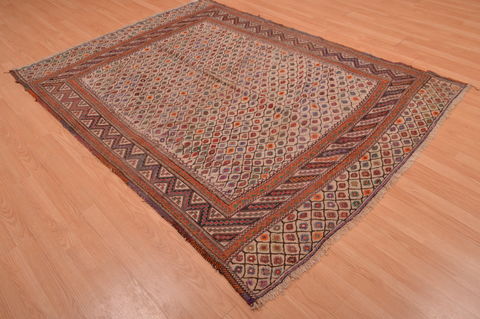 Kilim Brown Hand Knotted 510 X 76 Area Rug 100-109177 Image 7