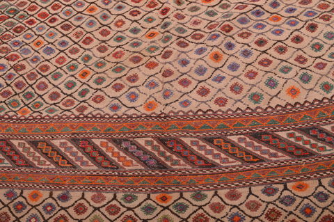 Kilim Brown Hand Knotted 510 X 76 Area Rug 100-109177 Image 9