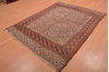 Kilim Brown Hand Knotted 510 X 76 Area Rug 100-109177 Thumb 3