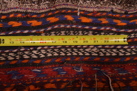 Kilim Brown Hand Knotted 40 X 76 Area Rug 100-109178 Image 11