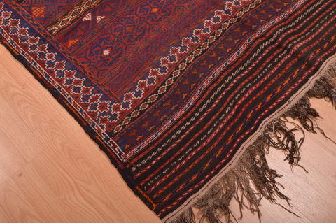 Kilim Brown Hand Knotted 40 X 76 Area Rug 100-109178 Image 6