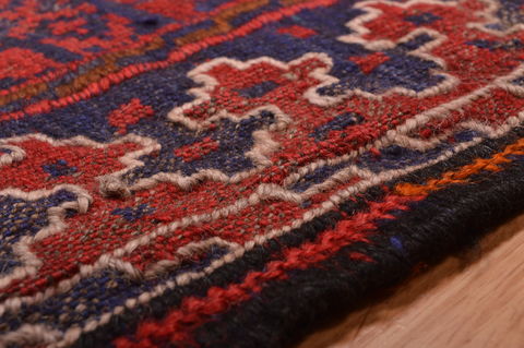 Kilim Brown Hand Knotted 40 X 76 Area Rug 100-109178 Image 8