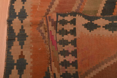 Kilim Brown Flat Woven 48 X 79 Area Rug 100-109179 Image 10