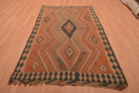 Kilim Brown Flat Woven 48 X 79 Area Rug 100-109179 Image 1