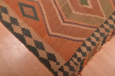 Kilim Brown Flat Woven 48 X 79 Area Rug 100-109179 Image 5