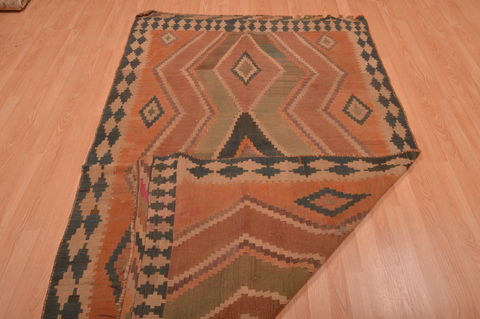 Kilim Brown Flat Woven 48 X 79 Area Rug 100-109179 Image 9