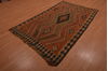 Kilim Brown Flat Woven 48 X 79 Area Rug 100-109179 Thumb 2
