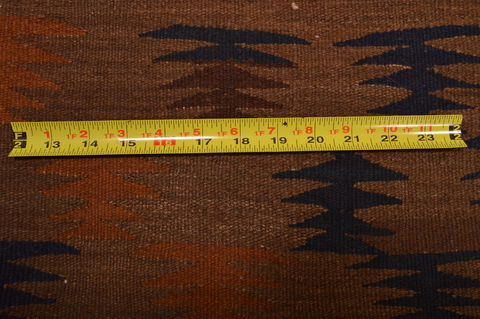 Kilim Brown Flat Woven 41 X 84 Area Rug 100-109180 Image 13