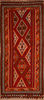 Kilim Red Runner Flat Woven 55 X 1210  Area Rug 100-109181 Thumb 0