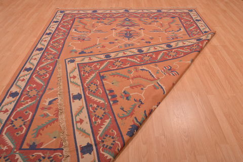 Kilim Red Flat Woven 710 X 99 Area Rug 100-109182 Image 14