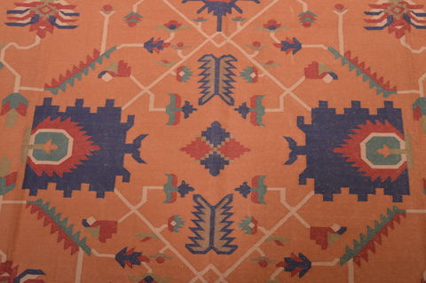 Kilim Red Flat Woven 710 X 99 Area Rug 100-109182 Image 3