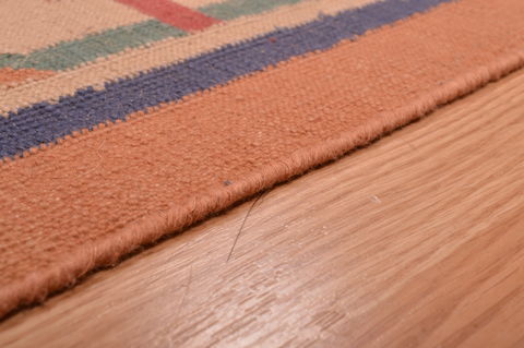 Kilim Red Flat Woven 710 X 99 Area Rug 100-109182 Image 6