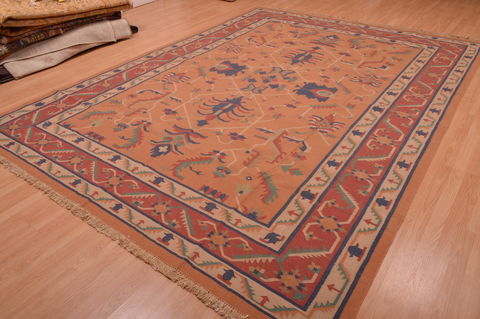 Kilim Brown Flat Woven 810 X 110 Area Rug 100-109184 Image 11