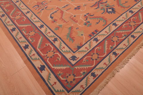 Kilim Brown Flat Woven 810 X 110 Area Rug 100-109184 Image 1