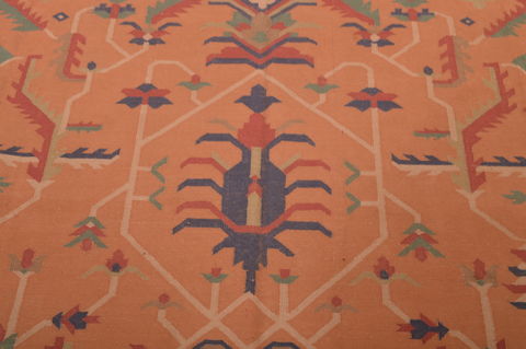 Kilim Brown Flat Woven 810 X 110 Area Rug 100-109184 Image 3
