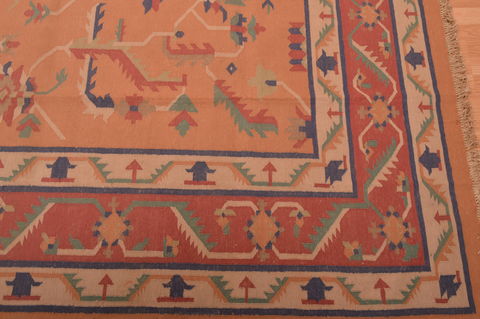Kilim Brown Flat Woven 810 X 110 Area Rug 100-109184 Image 4