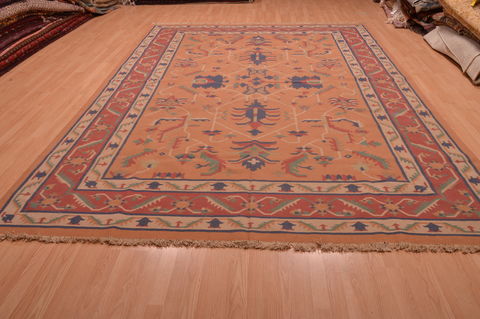 Kilim Brown Flat Woven 810 X 110 Area Rug 100-109184 Image 7