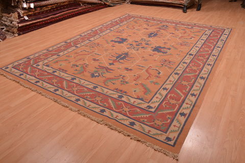 Kilim Brown Flat Woven 810 X 110 Area Rug 100-109184 Image 8
