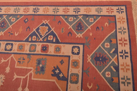 Kilim Red Flat Woven 710 X 90 Area Rug 100-109185 Image 10