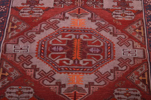 Kilim Red Hand Knotted 611 X 111 Area Rug 100-109186 Image 11