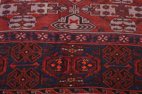 Kilim Red Hand Knotted 611 X 111 Area Rug 100-109186 Image 8