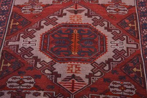 Kilim Red Hand Knotted 611 X 111 Area Rug 100-109186 Image 9