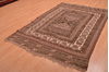 Kilim Brown Hand Knotted 54 X 86  Area Rug 100-109187 Thumb 2