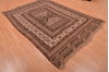 Kilim Brown Hand Knotted 54 X 86  Area Rug 100-109187 Thumb 3