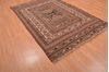 Kilim Brown Hand Knotted 54 X 86  Area Rug 100-109187 Thumb 6