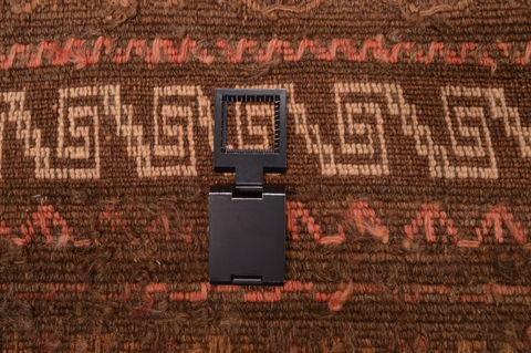 Kilim Beige Hand Knotted 52 X 91 Area Rug 100-109188 Image 17