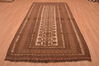 Kilim Beige Hand Knotted 52 X 91 Area Rug 100-109188 Thumb 4